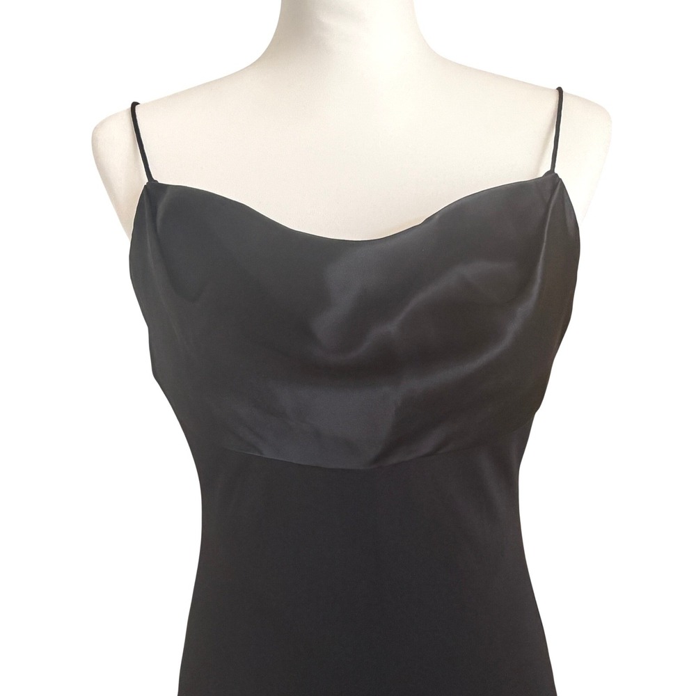 VTG Y2k Black Formal Dress Maxi 2 Whimsigoth Dark Romantic Classic Prom‎ Hoco